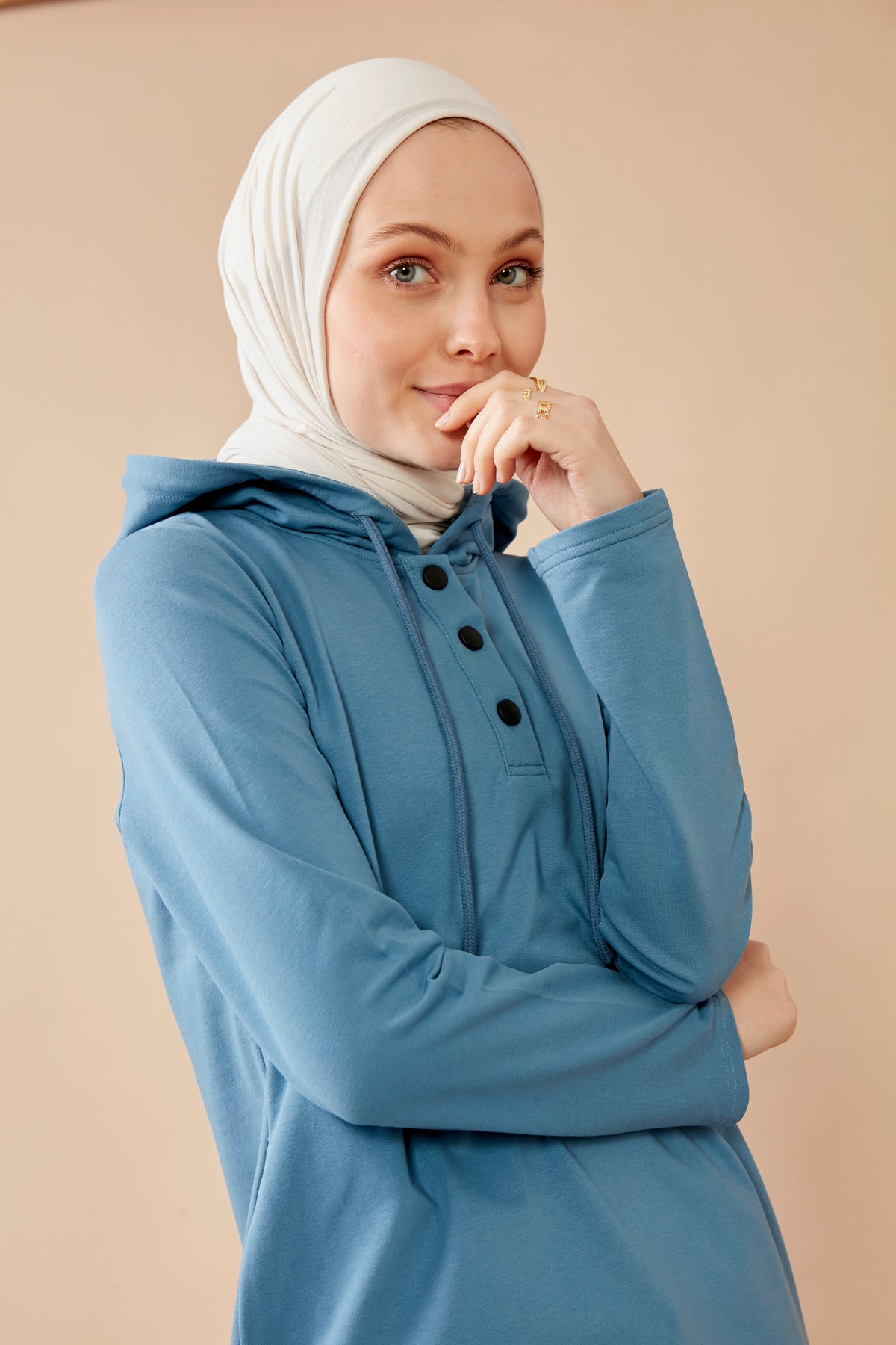 Fiona modest athletic hoodie